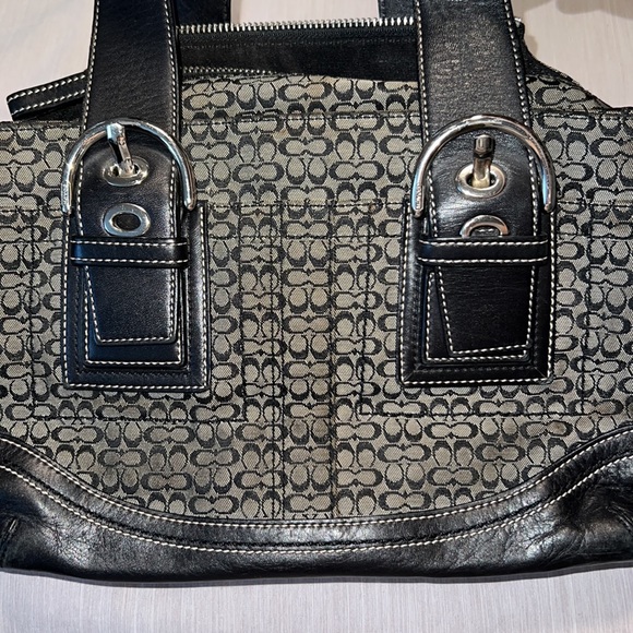 Coach Black Shoulder purse - Picture 8 of 13